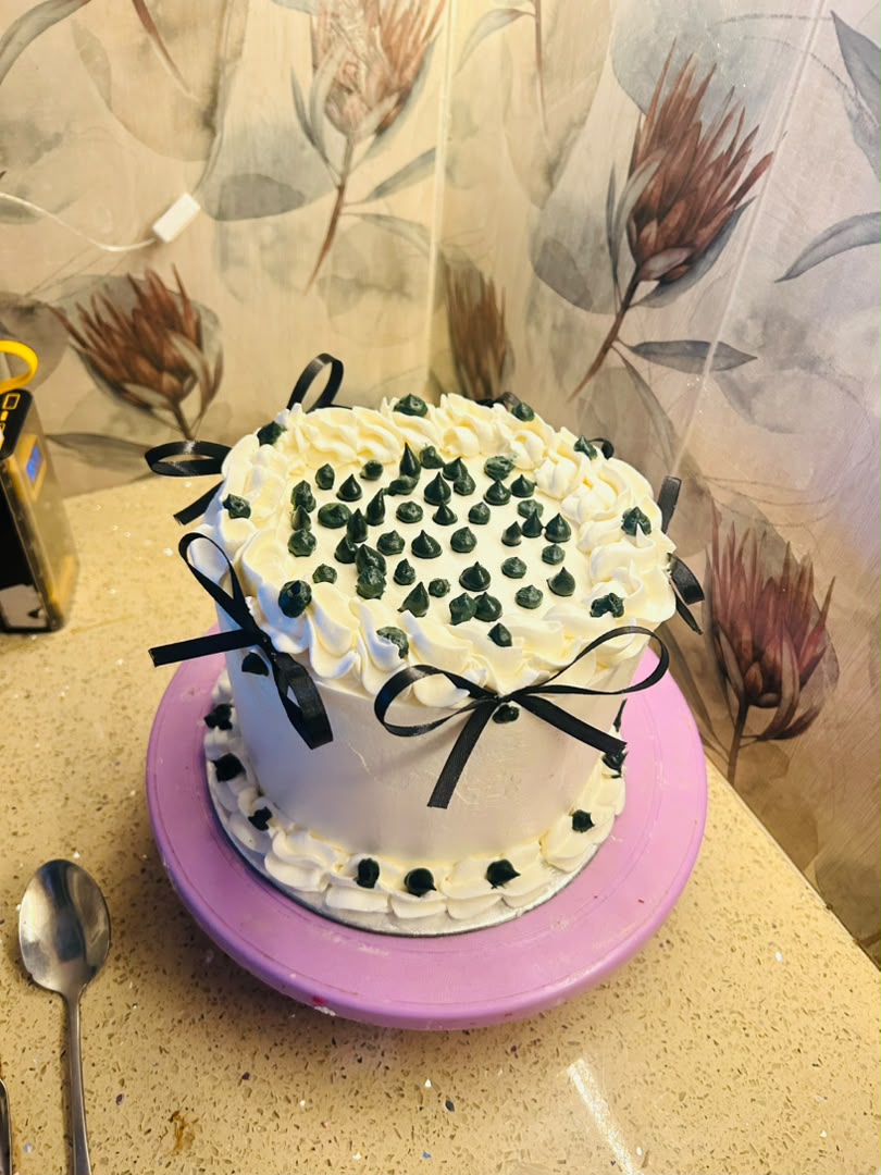 Choc Chip Ribbon Cake
